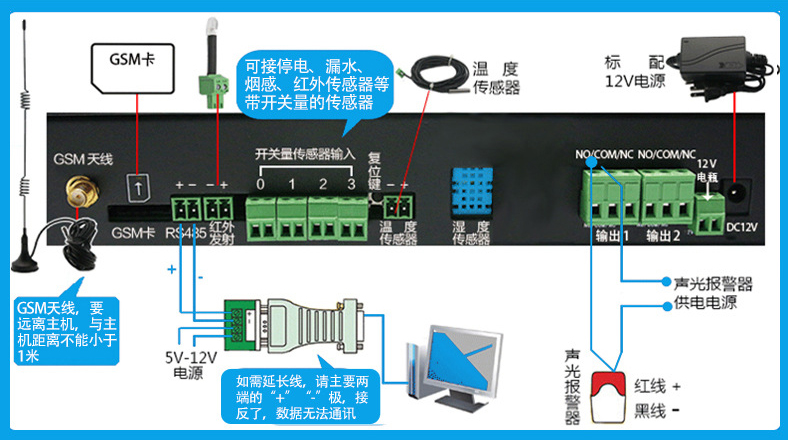 機房環境監控短信報警系統,機房環境監控系統